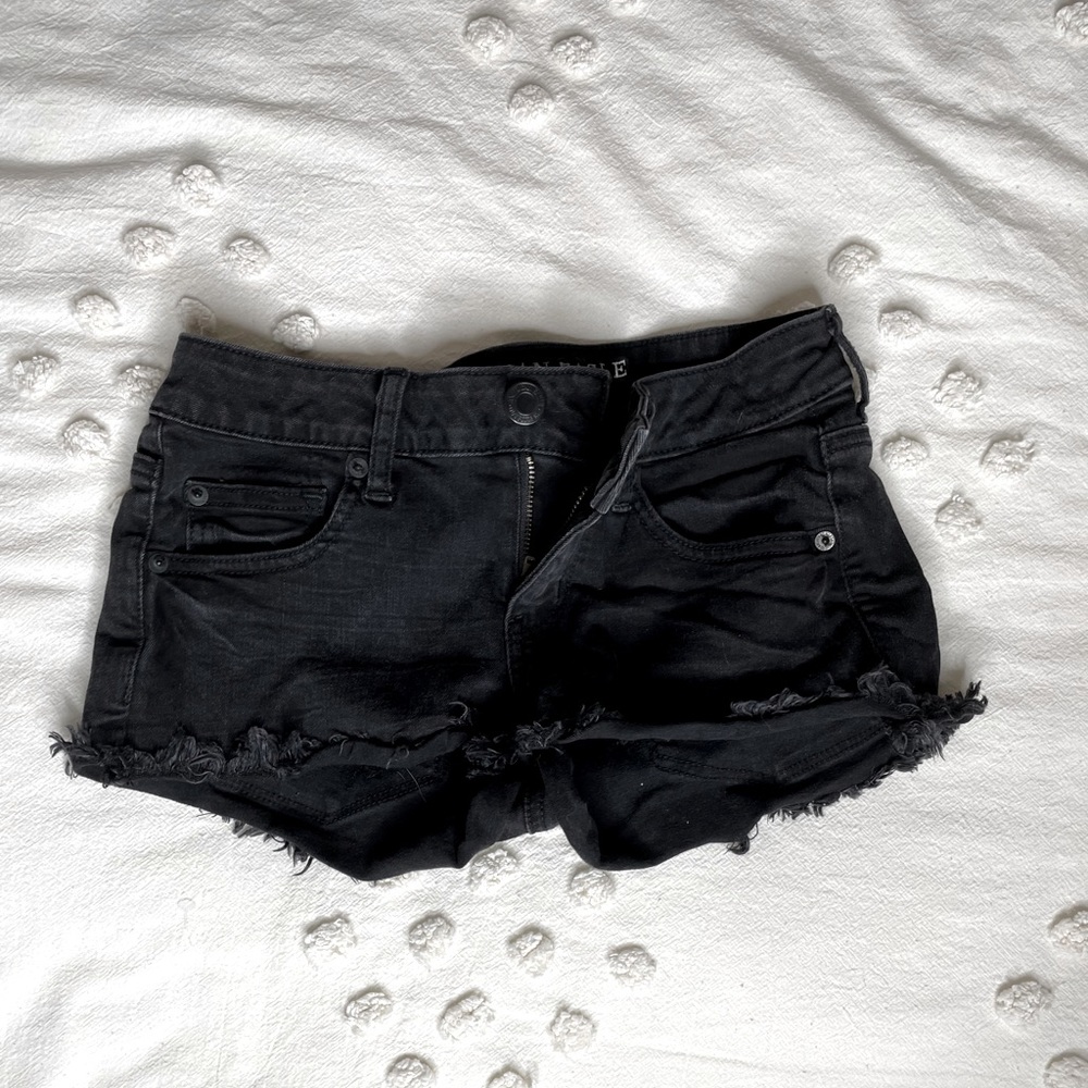 Black American Eagle shorts